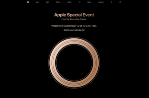 Apple Special Event in September 2018